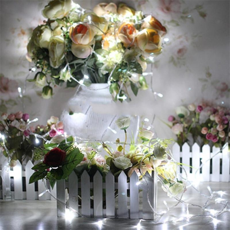 20M 200LED víla třpytivá řetězová světla pro svatbu víla Vánoční večírek Holiday Garden Dekorativní LED lampa EU/US Plug