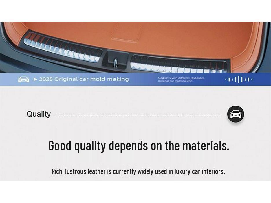 Versatile Body Kit Trunk Mat & Tail Box Mat for 25 L7 Models - Car Decorative Accessories