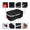 Bike Bicycle E-Bike Rear Tail Rack Battery Storage Bag Case with LED Tail Light