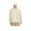 Nike Club Casual Serie Mode Komfortabel Alsidig Hudvenlig Jakke Herrejakke Off-White FN3317-229