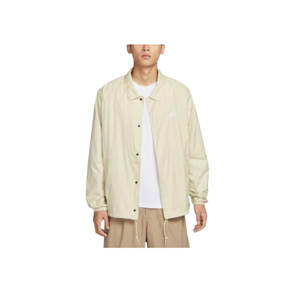 Nike Club Casual Serie Mode Komfortabel Alsidig Hudvenlig Jakke Herrejakke Off-White FN3317-229