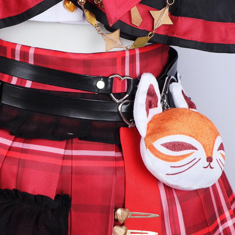 Yu Linglong Naraka: Bladepoint Akabane Školní uniforma Ženský Cosplay kostým