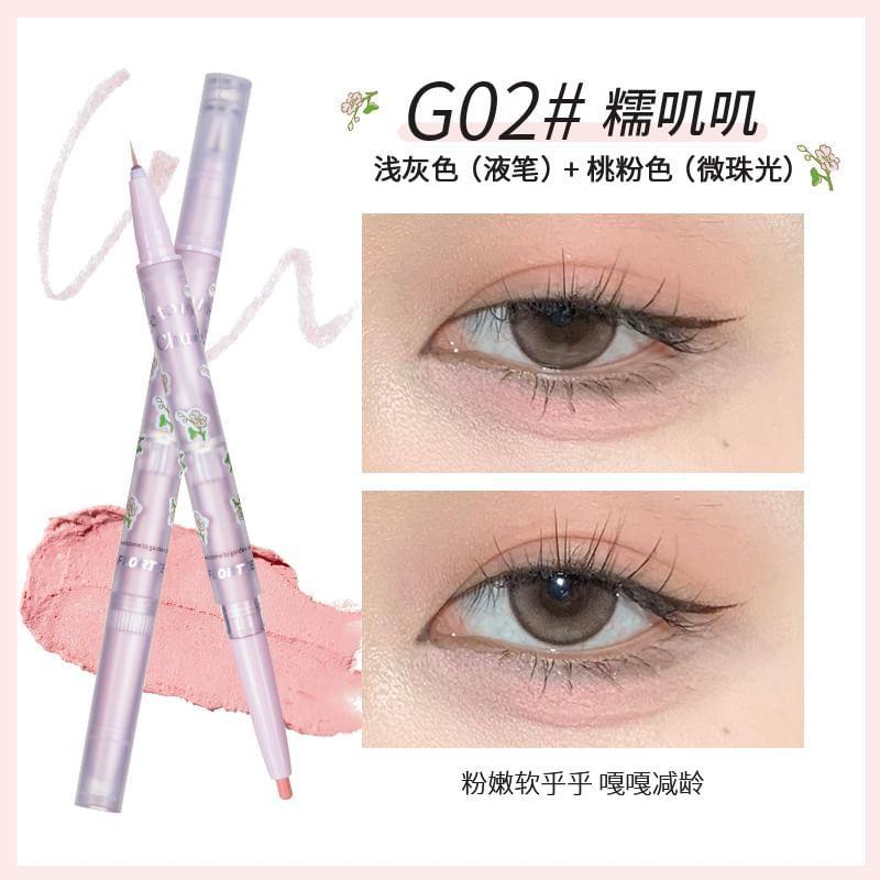 FLORTTE - 2-in-1 Eyeliner - 4 Farben (G01-4)