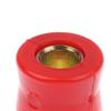 4Pcs 10/12Mm Motorcycle Front/Rear Shock Absorber Rubber Buffer Rubber Red Shock Absorber Bumper Block Sleeve Cushion Rubber