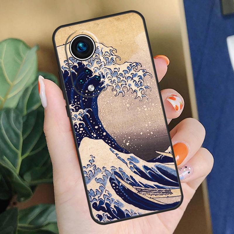 The Great Wave Case For Honor X9c X9b X8b X9a X8a X8 X9 50 70 90 Lite Honor 200 Pro Magic 7 5 6 Lite Cover