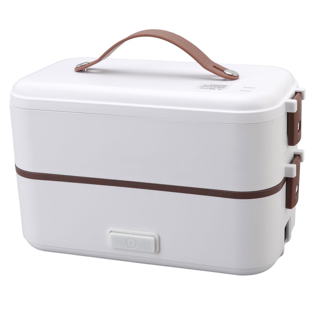 Cutie de prânz electrică, mâner portabil, capacitate de 0,8 l, strat dublu, 20 de minute, încălzire rapidă, conectabilă