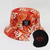 Cotton Print Bucket Hat Fisherman Hat Outdoor Travel Sun Cap Hats for Men and Women 174