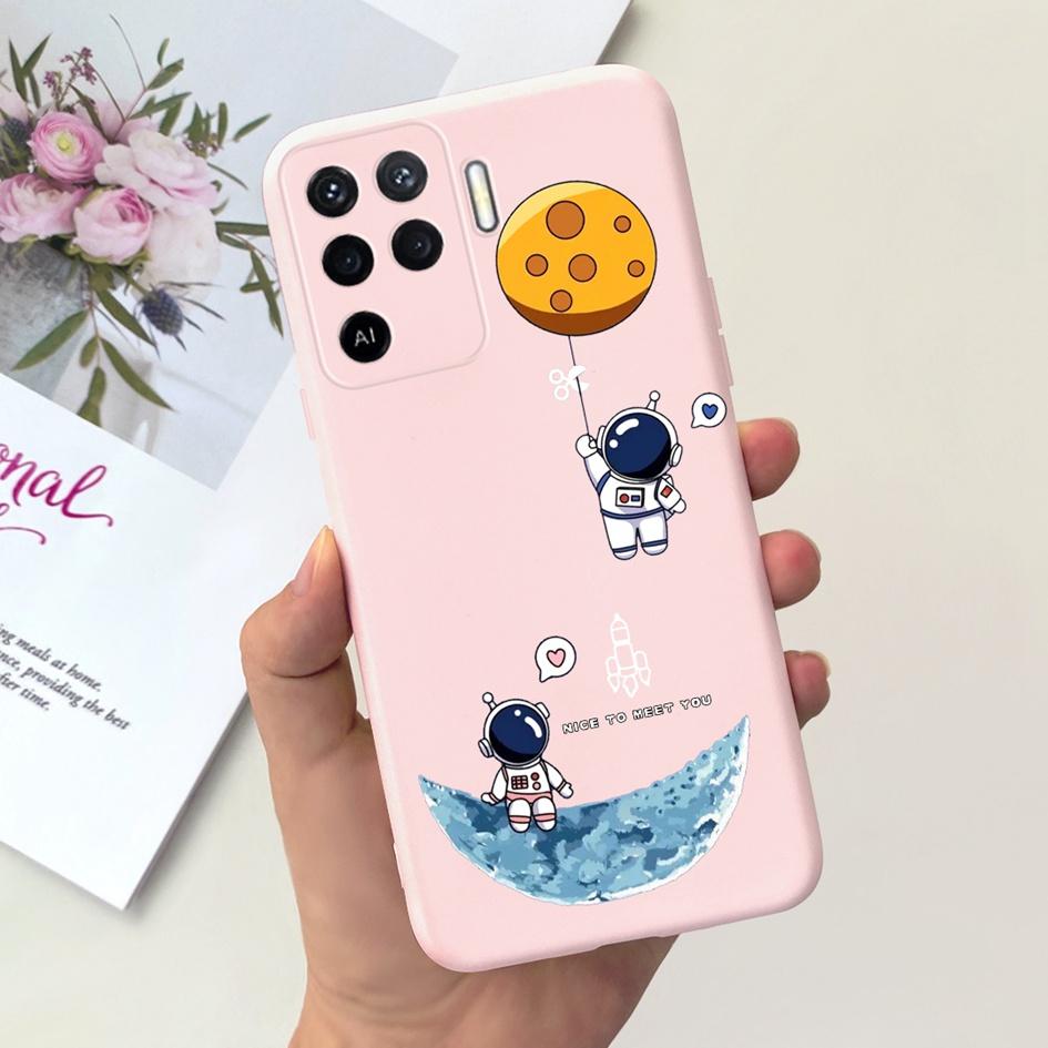 For OPPO Reno 5 5G Reno5 Pro Case CPH2201 Cute Painted Soft Silicone Covers Phone Cases For OPPO Reno 5 Pro Reno5 Lite 5Z Fundas