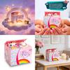 Einhorn-Sparschwein mit handgefertigtem Harz-Cartoon-Design für Kinder und als Geschenk