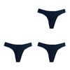 3PCS Women's Sexy Panties G-String Fashion Underwear Breathable Thongs Ladies Intimates Lingerie Thong Low Waist Briefs