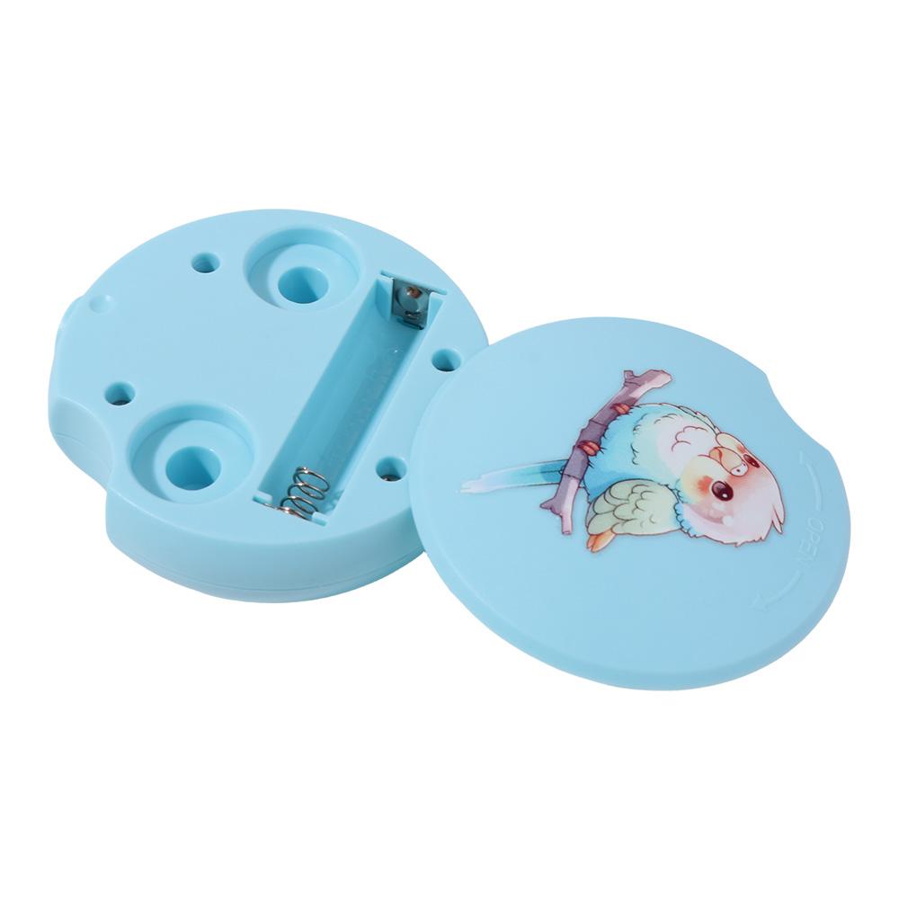 Round Electric Parrot Nail Trimmer Low Noise Bird Nail Cutter for Small Pet Dog Cat