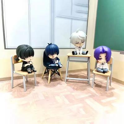 Blue Lock Anime Q Version PVC Figuren Sammlerstück Geschenk - Bachira Meguru Nagi Seishiro Isagi Yoichi Mikage Reo Statue Puppen