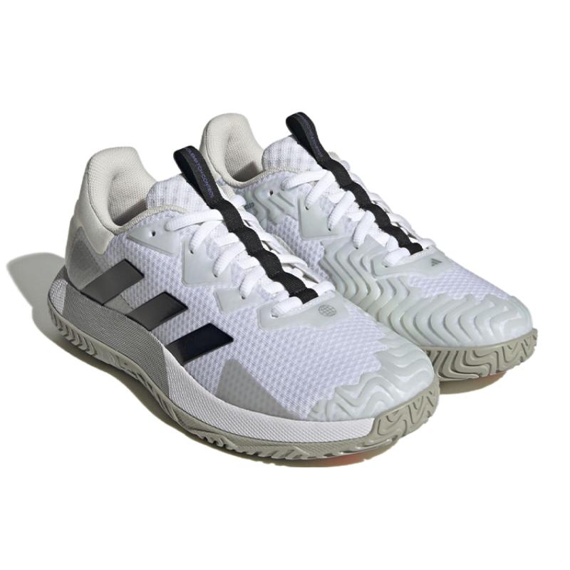 Adidas Solematch Control Cloud White Core Black Lucid Blue Sneakers HQ8436
