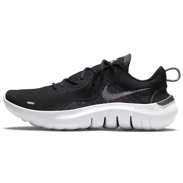 Nike Flex Run 2021 Black White Men Sneakers Dark-Smoke-Grey CW3408-002 45
