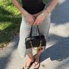 Polka Dot Wide Leg Pants Thin Foldover Waist Pants Fashion Low Waist Capri Pants  Girls