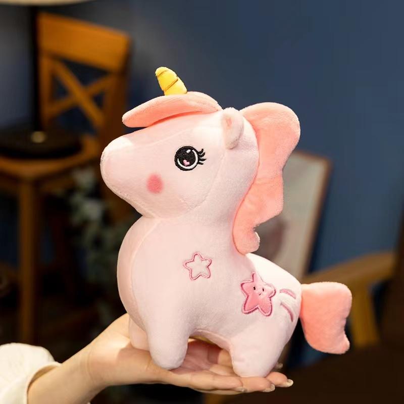 Colorful Winged Unicorn Plush Toys Unicorn Plush Animal Doll Plush Toy Pegasus Toy Christmas Gift For Children Girls