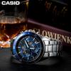 Casio EDIFICE Herz des Ozeans 100 Meter Wasserdicht Quarzwerk Edelstahlarmband Japanische und Koreanische Uhr Herrenuhr EFR-552D-1A2VUPRD