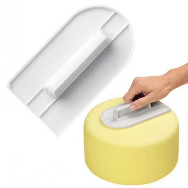 Attrezzo per stampi per lucidare pasta di gomma per fondente, decorazione più liscia per torte alla moda