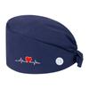 Fashion Solid Work Hat Casual Unisex Scrub Cap With Button