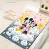 1pc Mickey and Minnie Pattern Area Rug Soft Flannel Floor Mat for Living Room,Office,Bedroom and Carpet,Sofa Coffee Table Floor Mat