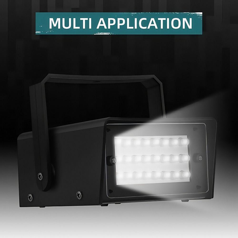 Lumière Stroboscopique LED Flash Réglable 24LED Lumière de Scène Stroboscope Professionnel Lumières de Fête Stroboscopiques Fête