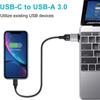 USB 3.0 Type-C OTG Adapter Type C USB C Male To USB Female Converter For Macbook HUAWEI Xiaomi POCO Samsung S20 USBC OTG Connector