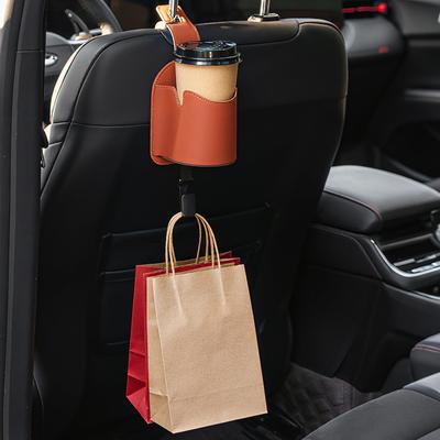 JEYODA Getränkehalter für Autos, Haken für Rücksitz, 3-in-1, Gepäckhaken, Getränkehalter, Smartphone