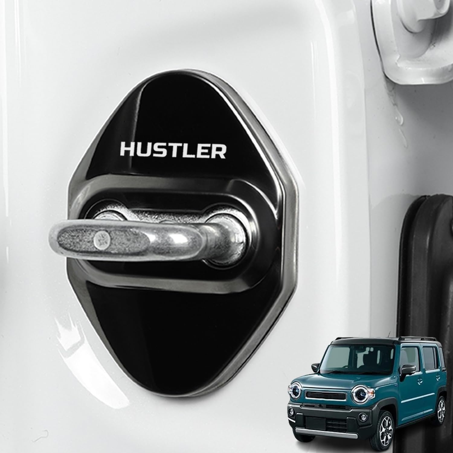 Kurtz Suzuki Hustler Exclusive Door Lock Door Striker Cover Vehicle чёрный