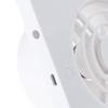 Intake Fume Extractor Blower 4W Mini Duct Fan 3'' 75mm 3 Speed Adjustable Air Extractor Exhaust Ventilation for Bathroom