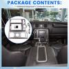 Silver ABS Front Trim Adapter for 2008 Hummer H2