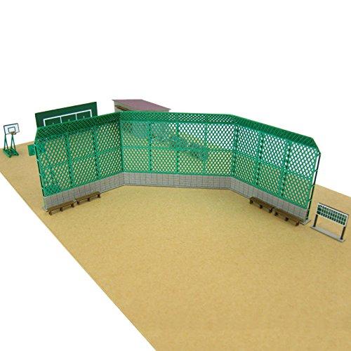 Sankei Nostalgic Diorama Series Schoolyard Equipment Paper Craft 1/150 MP03-105