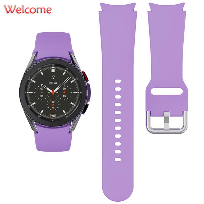 Cinturino per Samsung Galaxy Watch 7/6/5/4 44mm 40mm 5 Pro 45mm Braccialetto in Silicone per Samsung Watch 4/6 Classic 46mm 42mm 47mm 43mm