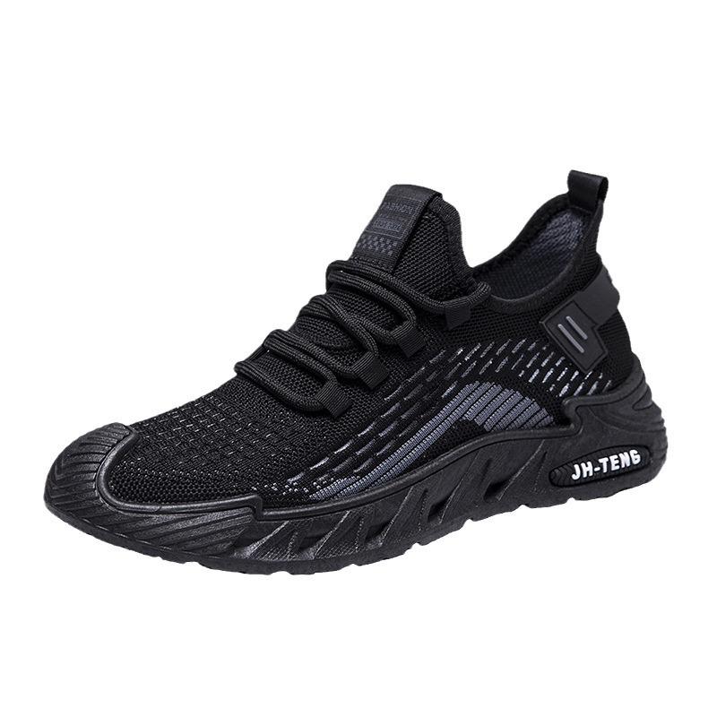 Large Size Shoes Spring New Mesh Breathable Sports Shoes Soft Sole Casual Running Shoes