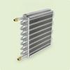 Car Climate Control Condenser Curved Side Tubes Cooling System 7.5 Mm Fittings 16row Silv