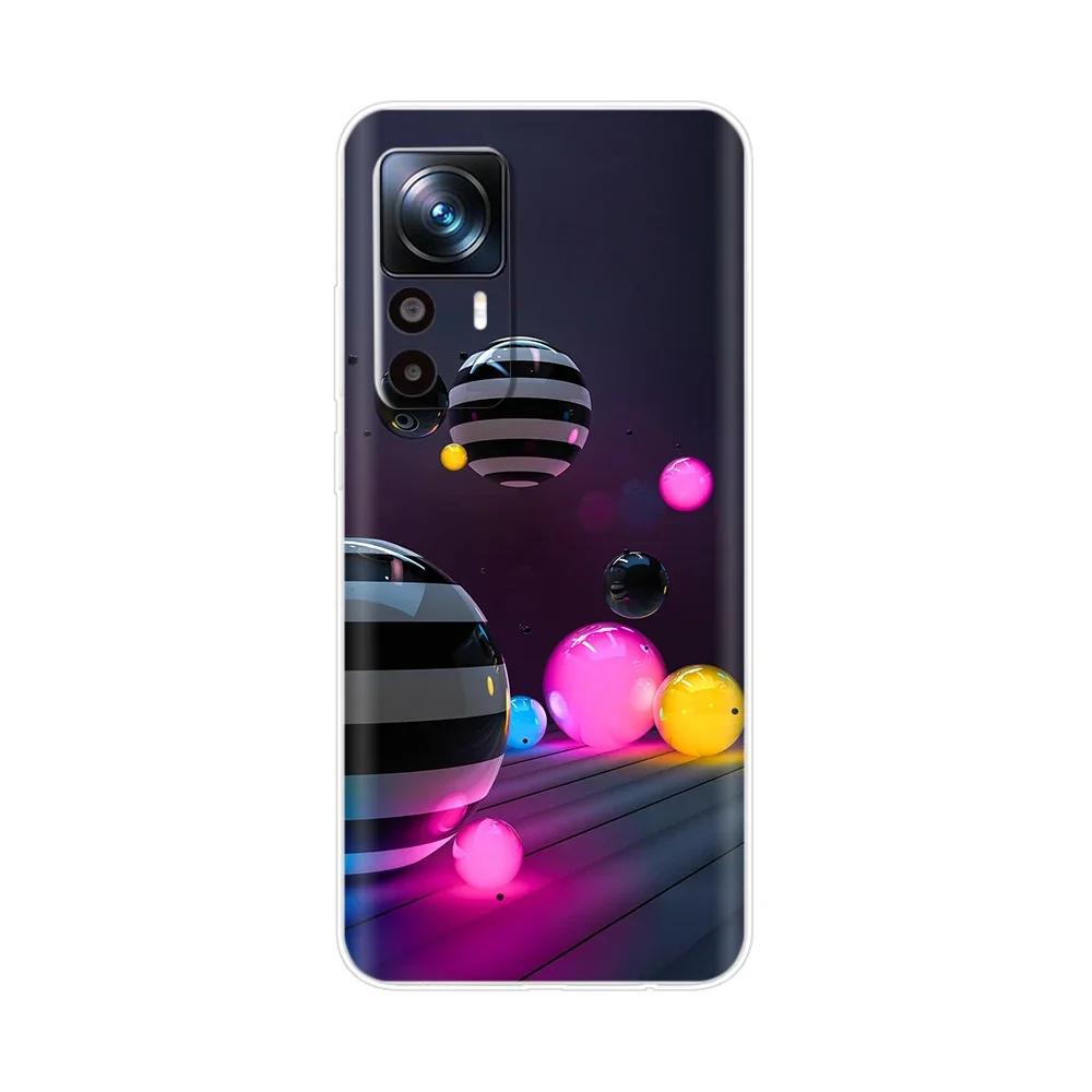 For Xiaomi 12T Pro Case Silicone Fashion Painted Soft Phone Case For Xiaomi 12T Case Back Cover For Xiomi Mi 12T Pro 12 T Bumper
