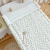 Newborn Pure Cotton Crib Mattress and Quilt Set