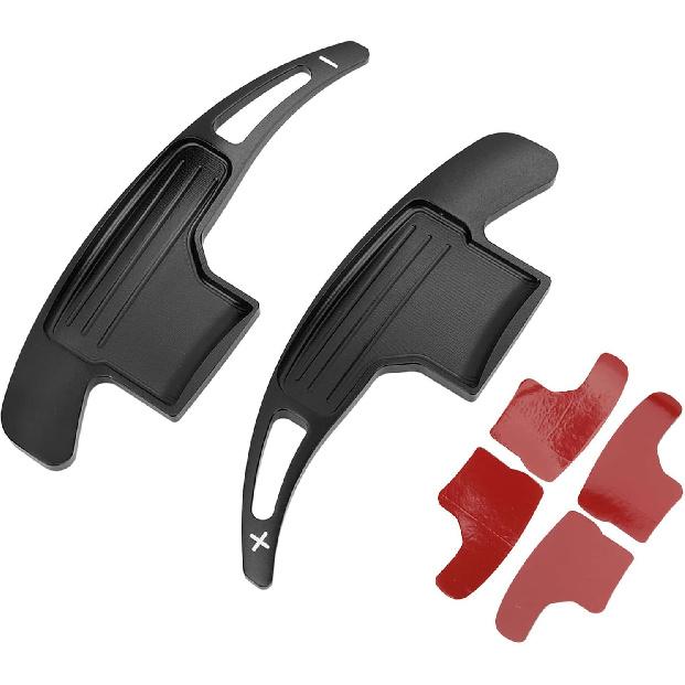 ALUMINUM ALLOY PADDLE SHIFTER EXTENSION replacement for MUSTANG V6 ECOBOOST GT SHELBY 2015‑2022 STEERING WHEEL SHIFT PADDLES EXTENDED PADDLE
