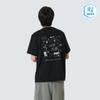 SNOWPEAK Regen Quick-Dry Camping Graphic Short Sleeve T-shirt Black (S26MUTTS54)