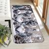 1Pcs Anti Fatigue Door Rugs, Christmas Dwarf Print Waterproof Non-Slip Thick Cushioned Door Mat Heavy Duty Comfort Standing Mat for Door