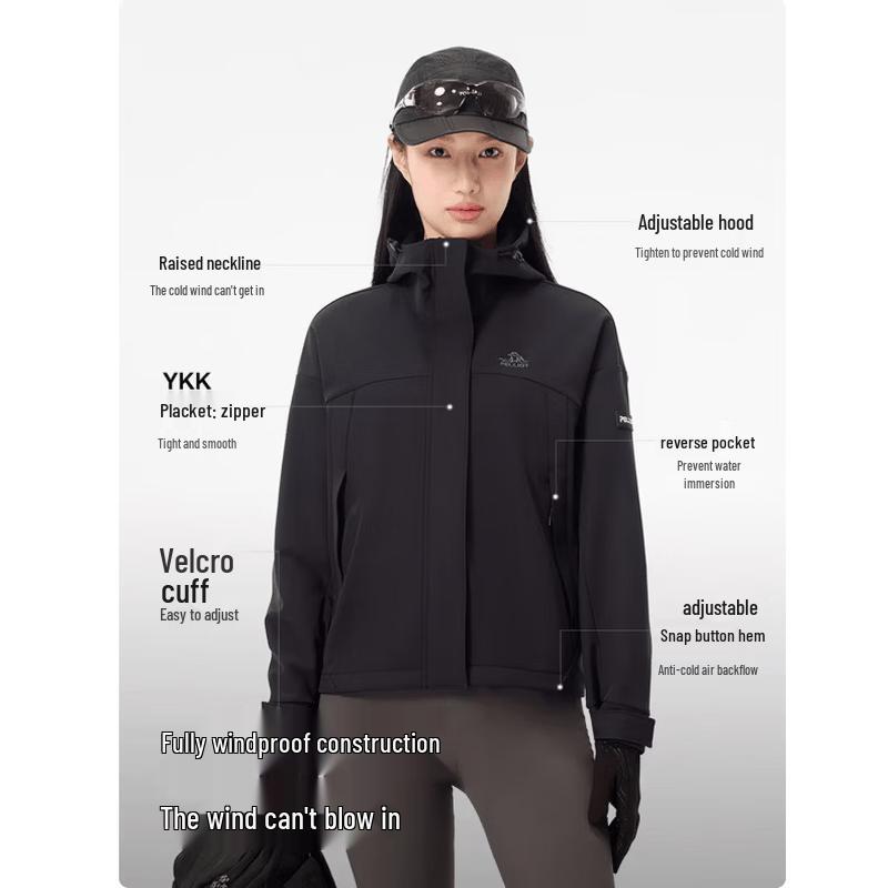 Pelliot Women s Windshield Softshell Jacket XXXL
