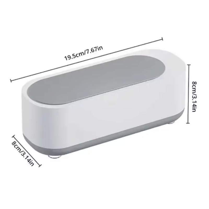 Household Portable Glasses Cleaner Vibrating High-frequency Glasses Automatic Cleaning Instrument Cleaning Machine