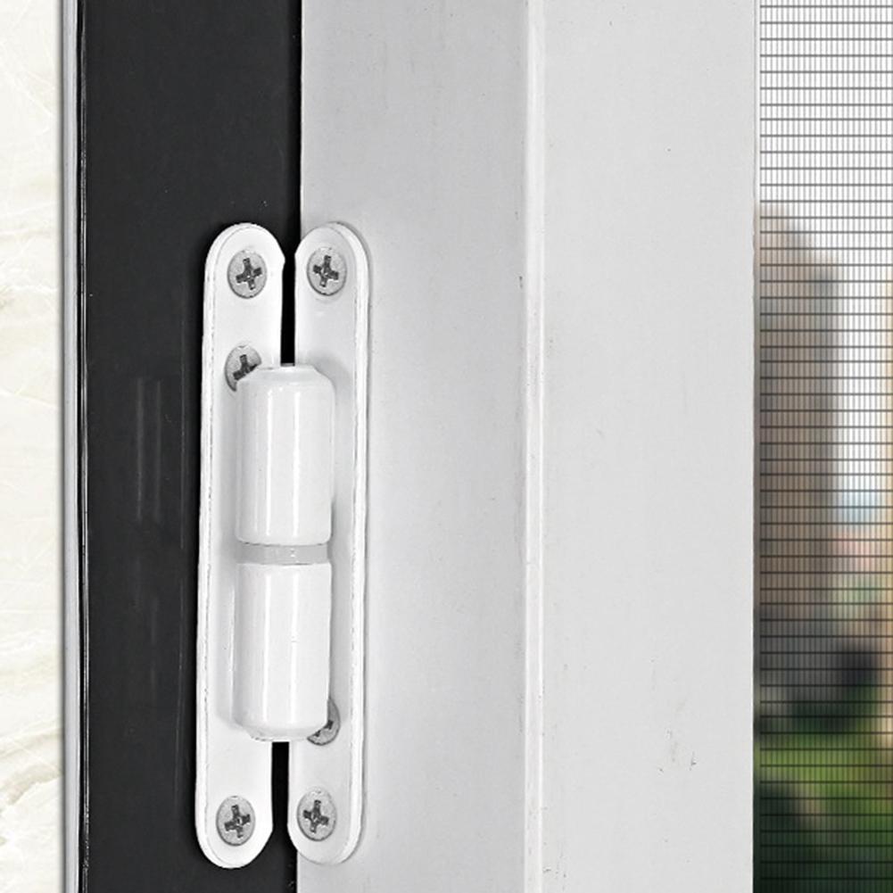 Plastic Steel Flat Hinge Folding Hinge Aluminum Alloy Screen Window Loose Leaf Detachable Hinge Home Improvement Door Hardware