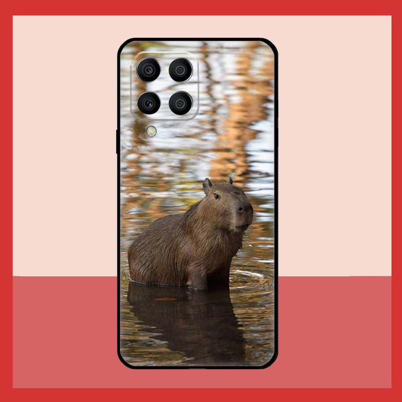 Animal Funny Capybara Case For Samsung Galaxy M11 M31 M14 M34 M54 M12 M32 M52 M15 M13 M06 M16 M36 M56 M53 M35 M55