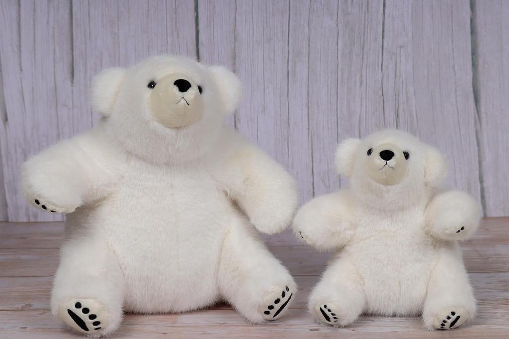Takeoff Plush Polar Bear S