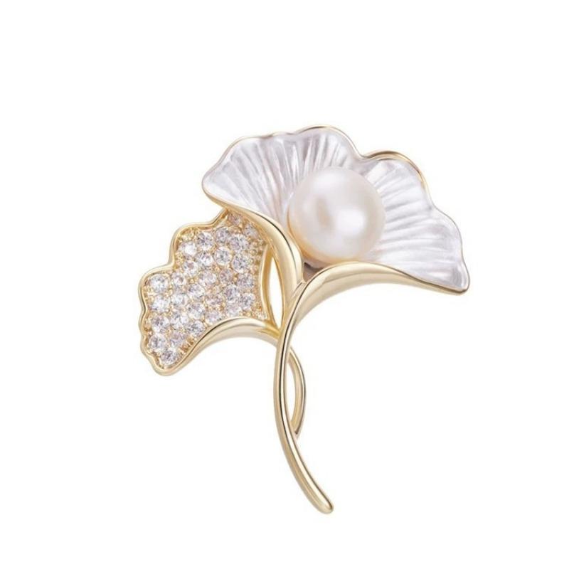 New-style Fuzi Ruyi Ping An Buckle Brooch High-end Women's Antique Tassel Cheongsam Suit Accessories Anti-glare Corsage