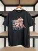 Unisex Shirt Cotton Oversize Large Size Vintage 2008 Harley Davidson Sexy Girl Black T-shirt Sz L