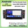 For Fiat Grande Punto Linea 2007 2008 2009 2010 2011 2012 Android 14 Car Radio Multimedia Player GPS Navigation Stereo WiFi BT