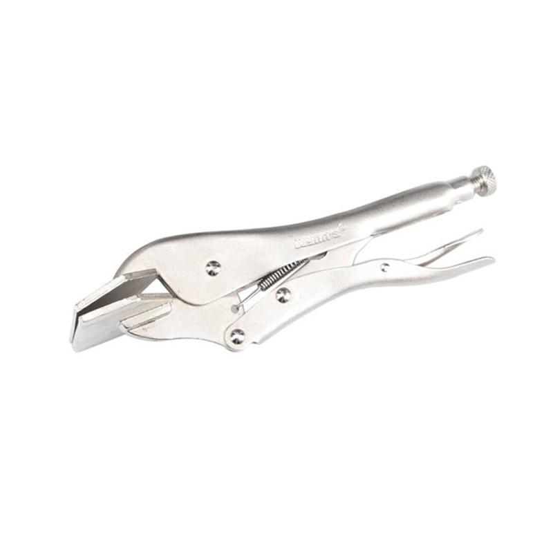 

Locking Pliers Adjustable Wear Resistant Flat Head Vise Locking Grip Pliers Multifunction Welding Clamps Hand Tools