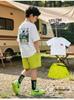 Japanese Kids' T-shirt: Quick-Dry Bamboo Cotton Short Sleeve for Boys and Girls
