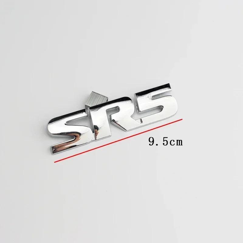 3D Metal SR5 V6 Letter Rear Boot Trunk Emblem Badge Sticker Decals Car Styling Accessories For Toyota Tundra